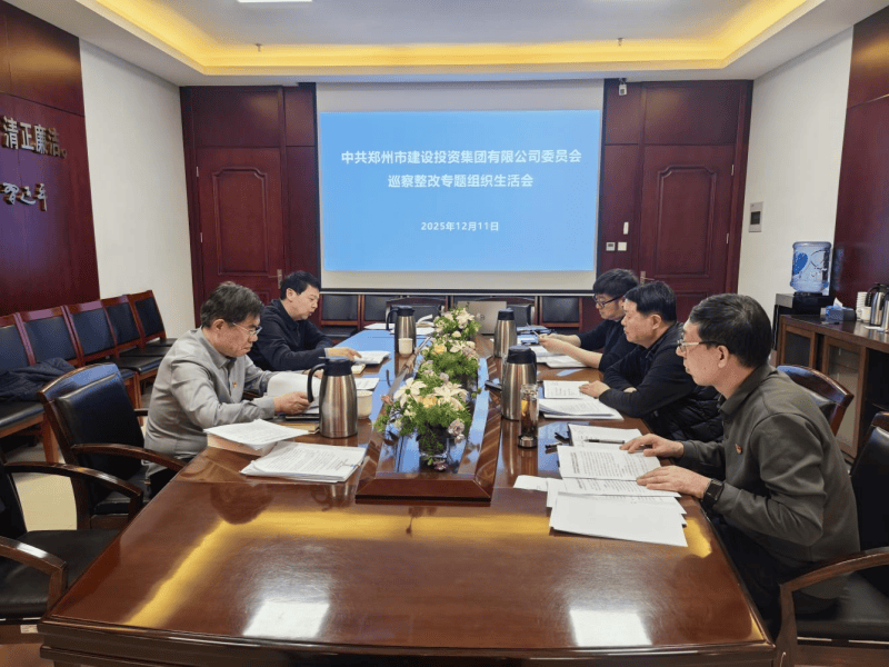 集團(tuán)黨委召開巡察整改專題組織生活會